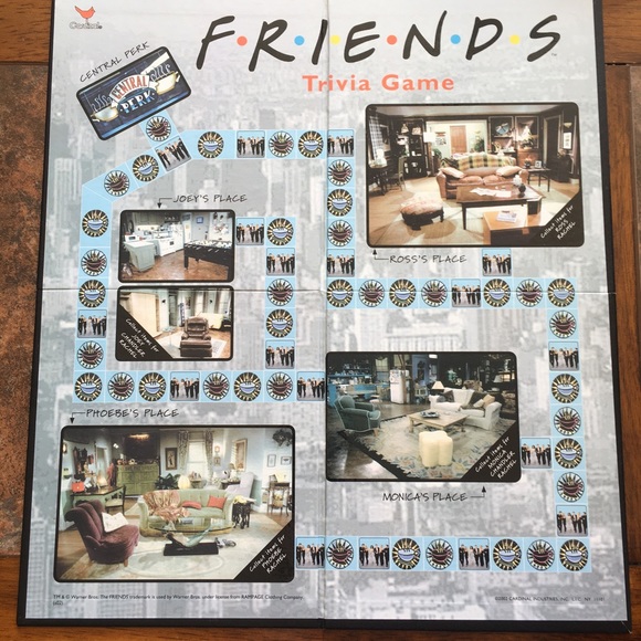 Friends ultimate trivia board game. Complete. - Picture 5 of 6